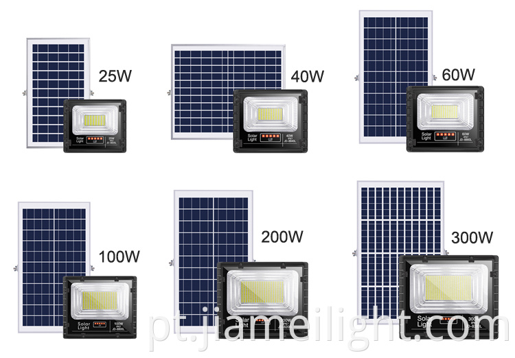 Lâmpada solar de inundação à prova d'água Novo modelo reflexo IP67 Dust to Dawn LED LED LUZ SOLAR LUZ AO ANTERIOR